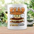 Camping Reading Fun Book Lover Camper Librarian Graphic Print Coffee Mug Gifts ideas