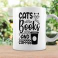 Cats Books And Coffee Kitty Cat Lover Graphic Print Coffee Mug Gifts ideas Cats Books And Coffee Kitty Cat Lover Graphic Print Coffee Mug Gifts ideas