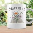 Chapter 31 Book Lovers & Readers 31st Birthday Wildflowers Graphic Print Coffee Mug Gifts ideas