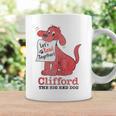 Clifford The Big Red Dog Let's Read Together Vintage Book Graphic Print Coffee Mug Gifts ideas Clifford The Big Red Dog Let's Read Together Vintage Book Graphic Print Coffee Mug Gifts ideas