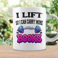 Cool Lift So I Can Carry More Books Reader Workout Saying Graphic Print Coffee Mug Gifts ideas Cool Lift So I Can Carry More Books Reader Workout Saying Graphic Print Coffee Mug Gifts ideas