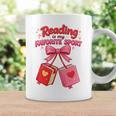 Coquette Reading Is My Favorite Sport Cute Book Lovers Premium Tri-Blend Graphic Print Coffee Mug Gifts ideas Coquette Reading Is My Favorite Sport Cute Book Lovers Premium Tri-Blend Graphic Print Coffee Mug Gifts ideas