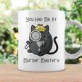 Cozy Mystery Book Lover You Had Me At Murder Mystery Graphic Print Coffee Mug Gifts ideas