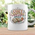 Cozy Reading Habit Daily Book Lover Lifestyle Graphic Print Coffee Mug Gifts ideas