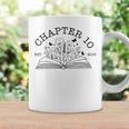 Cute 10th Birthday Chapter 10 Est 2016 Wildflower Book Lover Graphic Print Coffee Mug Gifts ideas
