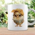 Cute Chick Reading Book Bandana Premium Tri-Blend Graphic Print Coffee Mug Gifts ideas
