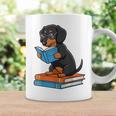 Dachshund Dog With Glasses Reading Book Librarian Graphic Print Coffee Mug Gifts ideas Dachshund Dog With Glasses Reading Book Librarian Graphic Print Coffee Mug Gifts ideas