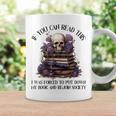 Dark Romance Merch I Put Down My Book Lover Spicy Skeleton Graphic Print Coffee Mug Gifts ideas