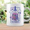 Dark Romance Reader Retro 90s Style Bookish Spicy Book Lover Graphic Print Coffee Mug Gifts ideas