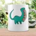 Dinosaur Carrying Book Reading Bookworm Librarian Graphic Print Coffee Mug Gifts ideas