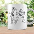 Disney PIXAR Toy Story Woody & Buzz Lightyear Sketch Book Graphic Print Coffee Mug Gifts ideas