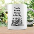 Dogs Plants Coffee Books Book Lover Dog Lover Reading Graphic Print Coffee Mug Gifts ideas