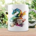Dragons And Books Watercolor Fantasy Dragon Lover Theme Graphic Print Coffee Mug Gifts ideas Dragons And Books Watercolor Fantasy Dragon Lover Theme Graphic Print Coffee Mug Gifts ideas