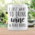 Drink Wine And Read Books Bookish Book Lover Graphic Print Coffee Mug Gifts ideas