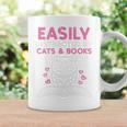 Easily Distracted By Cats Books Bookworm Women Girls Kids Performance Graphic Print Coffee Mug Gifts ideas Easily Distracted By Cats Books Bookworm Women Girls Kids Performance Graphic Print Coffee Mug Gifts ideas