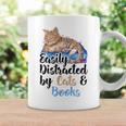 Easily Distracted By Cats And Books For Cat Lovers Men Women Kids Graphic Print Coffee Mug Gifts ideas Easily Distracted By Cats And Books For Cat Lovers Men Women Kids Graphic Print Coffee Mug Gifts ideas