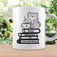Easily Distracted Cats And Books Graphic Print Coffee Mug Gifts ideas