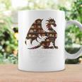 Easily Distracted By Dragons And Books Mythical Bookworm Graphic Print Coffee Mug Gifts ideas