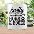 Easily Distracted By Horses And Books Horse Lover Graphic Print Coffee Mug Gifts ideas Easily Distracted By Horses And Books Horse Lover Graphic Print Coffee Mug Gifts ideas