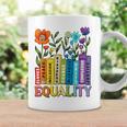 Equality Books Wildflower Rainbow LGBT Lesbian Gay Pride Graphic Print Coffee Mug Gifts ideas Equality Books Wildflower Rainbow LGBT Lesbian Gay Pride Graphic Print Coffee Mug Gifts ideas