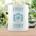 Every Picture Tells A Story Book Camera Lens Photography Graphic Print Coffee Mug Gifts ideas