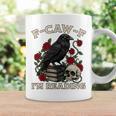F-CAW-F I'm Reading Crow Book Lover Introvert Meme Graphic Print Coffee Mug Gifts ideas F-CAW-F I'm Reading Crow Book Lover Introvert Meme Graphic Print Coffee Mug Gifts ideas