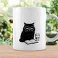 First Of All I’m A Delight Cute Cat Books Coffee Humor Graphic Print Coffee Mug Gifts ideas