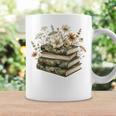 Floral Boho Flowers Books Camo Teacher Wildflowers Reading Graphic Print Coffee Mug Gifts ideas