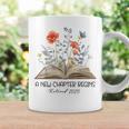 Floral Book A New Chapter Begins Retired Teacher Retirement Graphic Print Coffee Mug Gifts ideas Floral Book A New Chapter Begins Retired Teacher Retirement Graphic Print Coffee Mug Gifts ideas