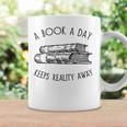 Fun Novel Reader Tee A Book A Day Keeps Reality Away Shirt Graphic Print Coffee Mug Gifts ideas Fun Novel Reader Tee A Book A Day Keeps Reality Away Shirt Graphic Print Coffee Mug Gifts ideas