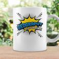 Geography Is My Superpower Comic Book Style Graphic Print Coffee Mug Gifts ideas Geography Is My Superpower Comic Book Style Graphic Print Coffee Mug Gifts ideas
