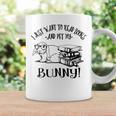 Girls Read Books Mini Holland Lop Bunny Rabbit Lover Graphic Print Coffee Mug Gifts ideas