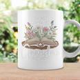 Grandma Est 2027 Best Chapter Yet Floral Book Premium Tri-Blend Graphic Print Coffee Mug Gifts ideas