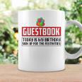 Guestbook Today My Birthday Sign Up For Festivities Birthday Graphic Print Coffee Mug Gifts ideas