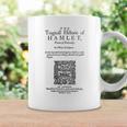 Hamlet Theatre Classical Literature Book Lover Graphic Print Coffee Mug Gifts ideas
