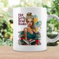 Hot Girls Read Books Spicy Bookish Girl Dark Romance Reader Raglan Baseball Tee Graphic Print Coffee Mug Gifts ideas