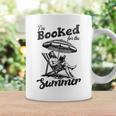 I'm Booked For The Summer Retro Vacation Beach Read Book Men Graphic Print Coffee Mug Gifts ideas