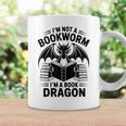I'm Not a Bookworm I'm a Book Dragon Fantasy Readers Club Graphic Print Coffee Mug Gifts ideas