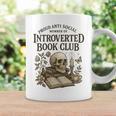 Introverted Book Club Member Anti Social Reader Premium Tri-Blend Graphic Print Coffee Mug Gifts ideas Introverted Book Club Member Anti Social Reader Premium Tri-Blend Graphic Print Coffee Mug Gifts ideas