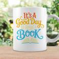 It's A Good Day To Read A Book Library Bookworm Premium Tri-Blend Graphic Print Coffee Mug Gifts ideas