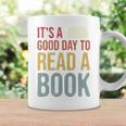 It's A Good Day To Read A Book Vintage Graphic Print Coffee Mug Gifts ideas