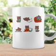 Just Bookworm Things Dog Book Reading Jack Russell Terrier Graphic Print Coffee Mug Gifts ideas