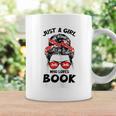 Just a Girl Who Loves Book Funny Librarian Writer Reader Graphic Print Coffee Mug Gifts ideas