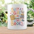 Just a Girl Who Loves Books Bookish Readers Book Lover Girls Graphic Print Coffee Mug Gifts ideas Just a Girl Who Loves Books Bookish Readers Book Lover Girls Graphic Print Coffee Mug Gifts ideas