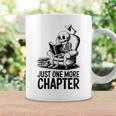 Just One More Chapter Book Skeleton Reading Books Graphic Print Coffee Mug Gifts ideas Just One More Chapter Book Skeleton Reading Books Graphic Print Coffee Mug Gifts ideas