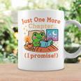 Just One More Chapter Bookish Book Kawaii Frog Reading Book Graphic Print Coffee Mug Gifts ideas