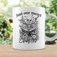Just One More Chapter Vintage Floral Skeleton Reading Book Graphic Print Coffee Mug Gifts ideas Just One More Chapter Vintage Floral Skeleton Reading Book Graphic Print Coffee Mug Gifts ideas