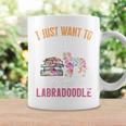 I Just Want To Read Books And Pet My Labradoodle Graphic Print Coffee Mug Gifts ideas