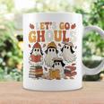 Let’s Go Ghouls Cozy Girly Ghosts Halloween Fall Book Lovers Graphic Print Coffee Mug Gifts ideas Let’s Go Ghouls Cozy Girly Ghosts Halloween Fall Book Lovers Graphic Print Coffee Mug Gifts ideas