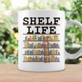 Librarian Book Lover Reader Shelf Bookshelf Women Graphic Print Coffee Mug Gifts ideas